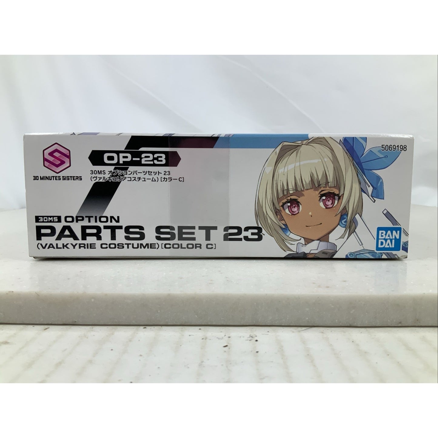 BANDAI 30MS Option Parts Set 23 Valkyrie Costume color C OP-23 DISTRESSED BOX