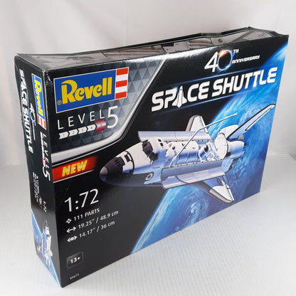 REVELL SPACE SHUTTLE 40th ANNIVERSARY MODEL KIT 1:72 SCALE 5673 NEW OPEN BOX