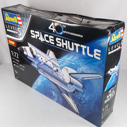 REVELL SPACE SHUTTLE 40th ANNIVERSARY MODEL KIT 1:72 SCALE 5673 NEW OPEN BOX