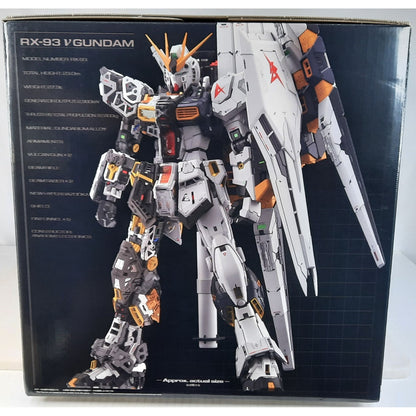 BANDAI PG RX-93 Nu v Gundam Unleashed 1:60 model kit DISTRESSED BOX
