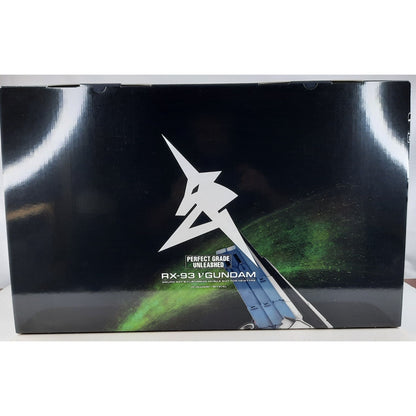 BANDAI PG RX-93 Nu v Gundam Unleashed 1:60 model kit DISTRESSED BOX