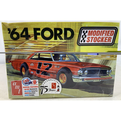 AMT 64 Ford Galaxie Modified Stocker 1964 1:25 model kit DISTRESSED BOX