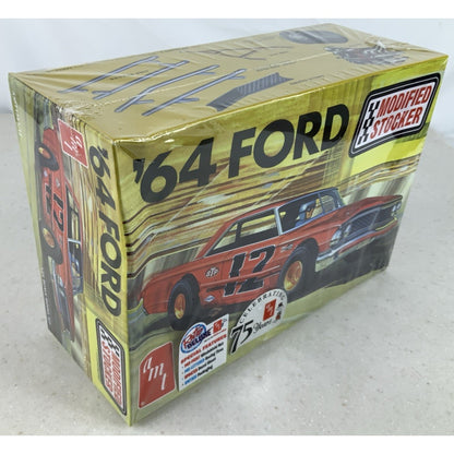 AMT 64 Ford Galaxie Modified Stocker 1964 1:25 model kit DISTRESSED BOX