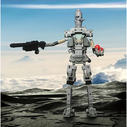 MOC IG-88 IG-11 IG-12 Mech Combat Robot Droid TV Movie Building Block Set 242pcs
