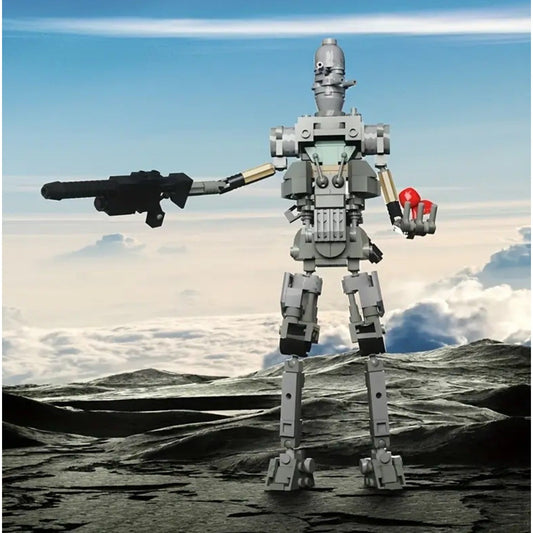 MOC IG-12 Mech Combat Robot Droid TV Movie Building Block Set 242pcs