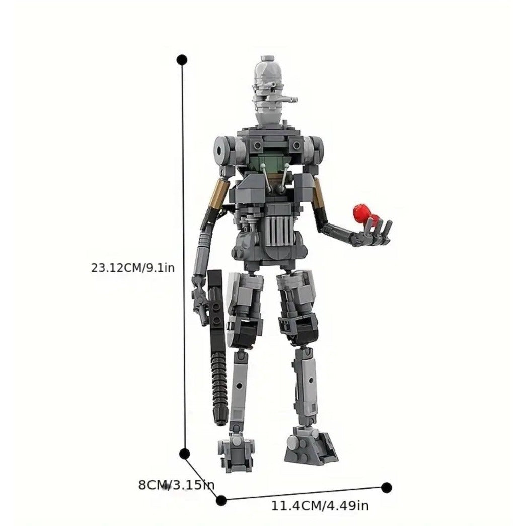 MOC IG-88 IG-11 IG-12 Mech Combat Robot Droid TV Movie Building Block Set 242pcs