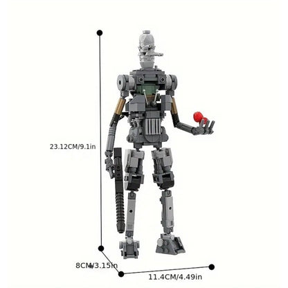 MOC IG-88 IG-11 IG-12 Mech Combat Robot Droid TV Movie Building Block Set 242pcs