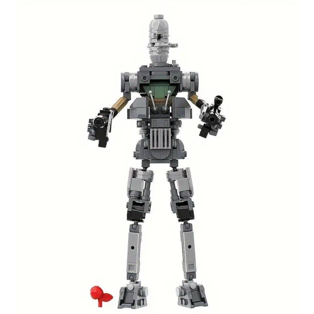 MOC IG-88 IG-11 IG-12 Mech Combat Robot Droid TV Movie Building Block Set 242pcs