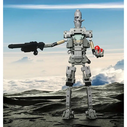 MOC IG-88 IG-11 IG-12 Mech Combat Robot Droid TV Movie Building Block Set 242pcs