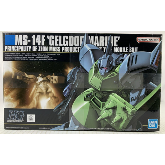 BANDAI HG MS-14F Gelgoog Marine Gundam 016 0083 1:144 model kit DISTRESSED BOX