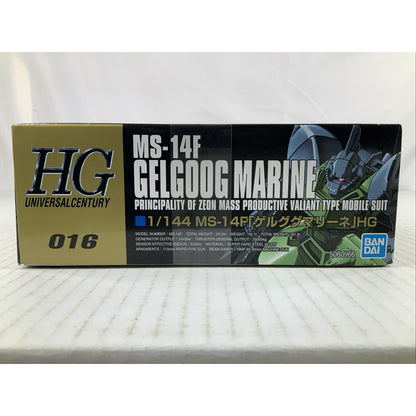 BANDAI HG MS-14F Gelgoog Marine Gundam 016 0083 1:144 model kit DISTRESSED BOX