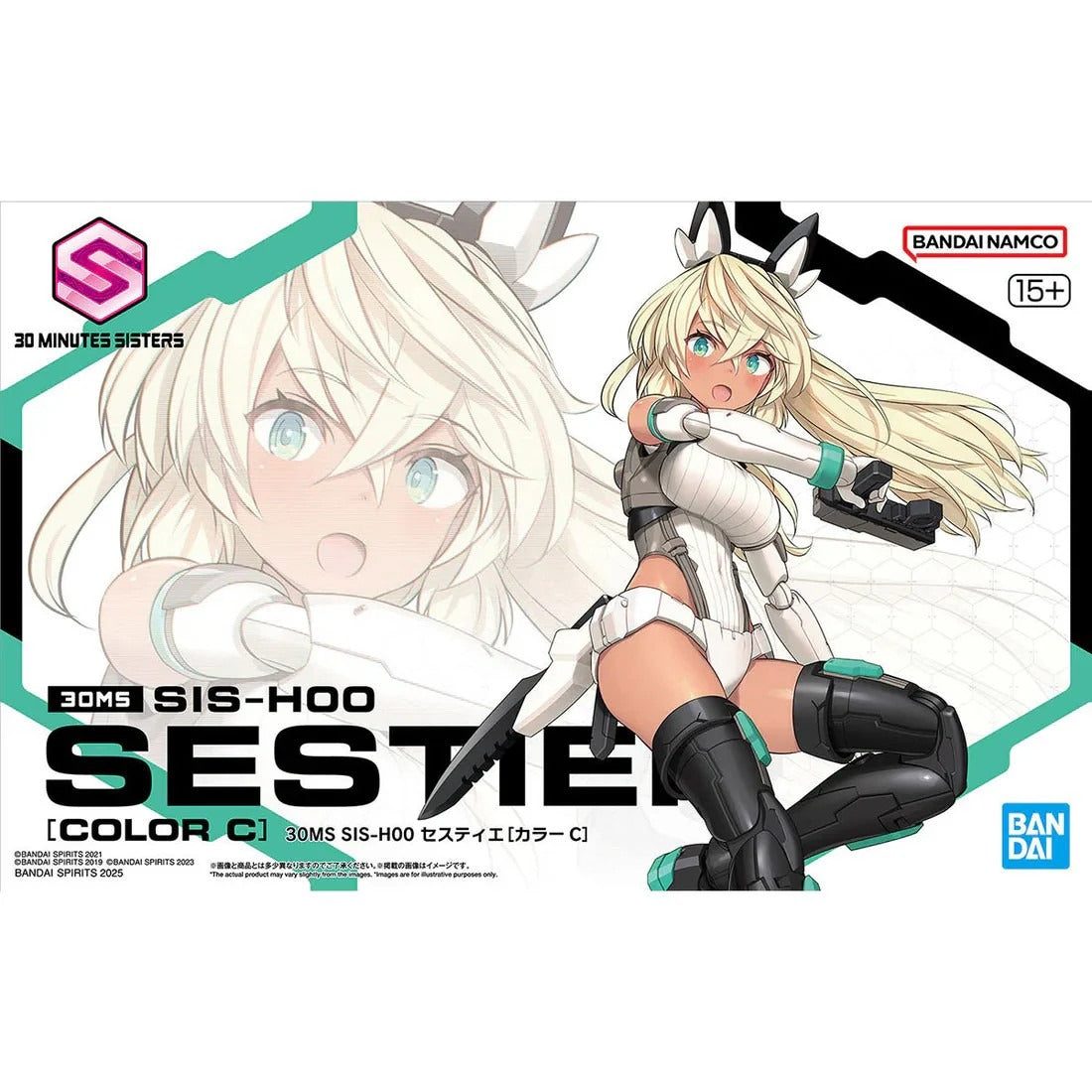 BANDAI 30MS Sis-H00 Sestieh Color C model kit