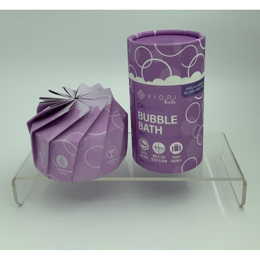 Viori Lavender Vanilla Bubble Bath Shampoo Body Wash Bar Kids 2 in 1 Baby Gift
