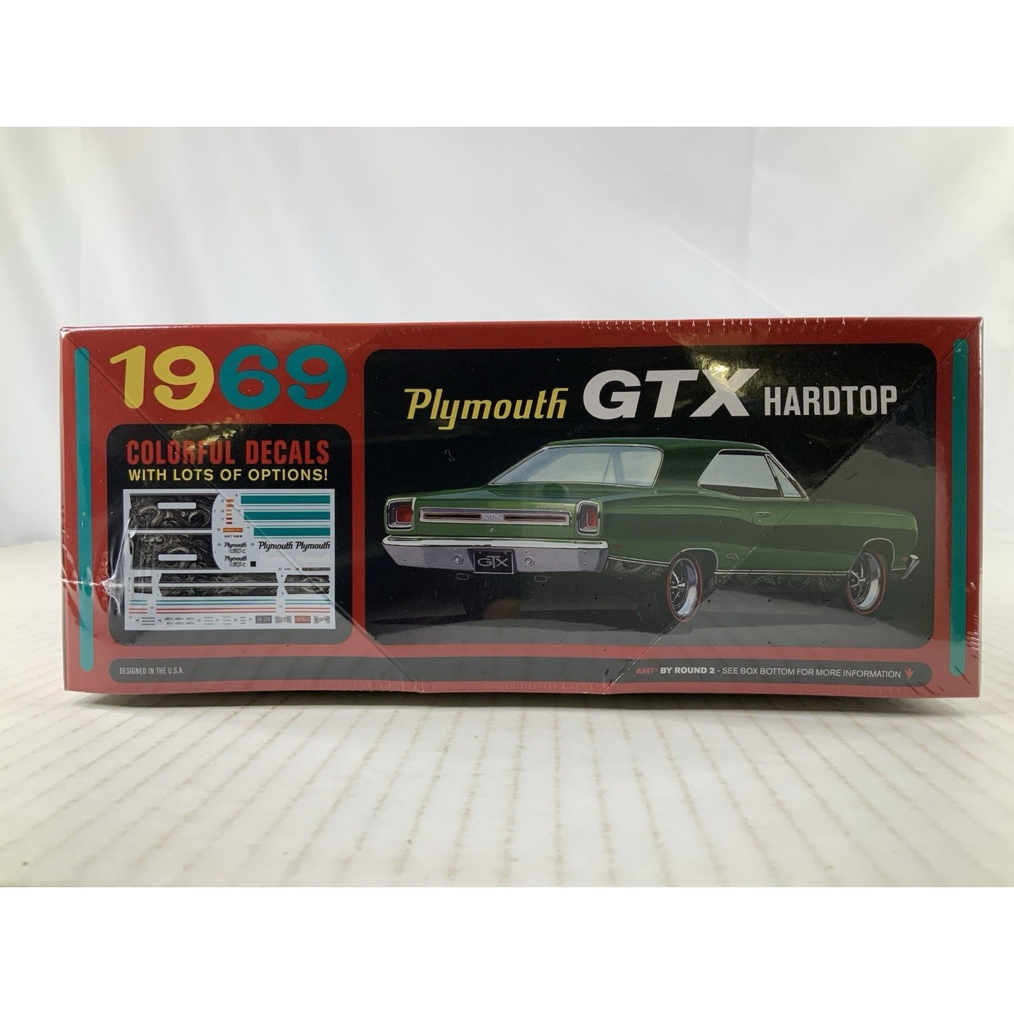 AMT 1969 Plymouth GTX Hardtop 69 1:25 model kit