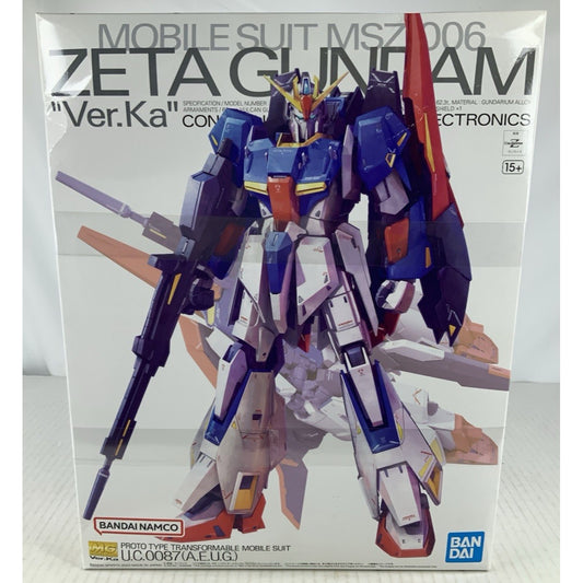 BANDAI MG Zeta Gundam Ver.Ka MSZ-006 1:100 model kit DISTRESSED BOX
