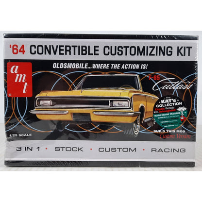AMT 1964 Olds Cutlass F-85 Convertible customizing 64 model kit DISTRESSED BOX
