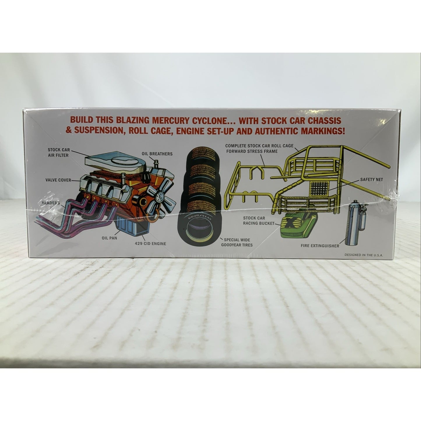 MPC 1971 Mercury Cyclone Stock Car 1:25 model kit