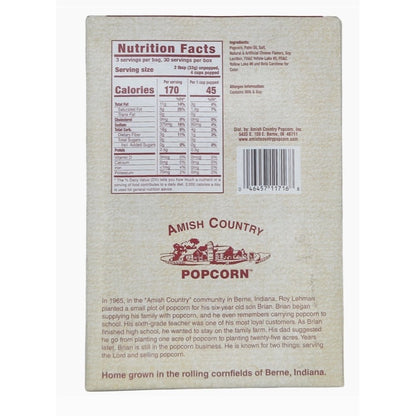 Amish Country Popcorn 10PK Microwave Cheddar Cheese Ladyfinger Popcorn