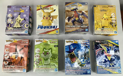 Bandai Pokemon Model kit set lot 8 Pikachu Gyarados Sprigatito Mimikyu DAMAGED