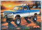 MOEBIUS 1971 Ford F-250 Custom 4x4 lifted pickup truck 1:25 model kit 71 2567