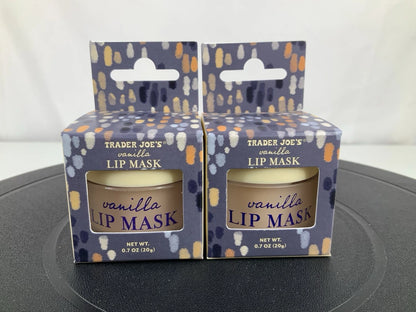 Trader Joe’s Vanilla Lip Mask 2 boxes 0.7 oz each