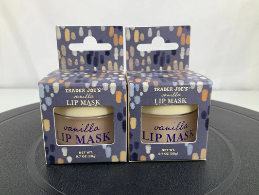 Trader Joe’s Vanilla Lip Mask 2 boxes 0.7 oz each