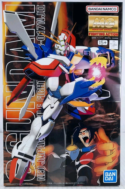 BANDAI MG G Gundam god fighting action GF13-017NJII model kit DISTRESSED BOX