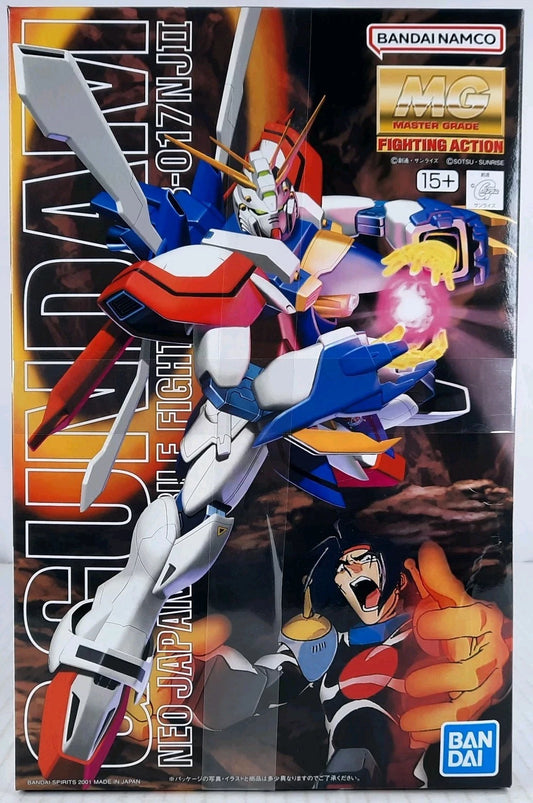 BANDAI MG G Gundam god fighting action GF13-017NJII model kit DISTRESSED BOX