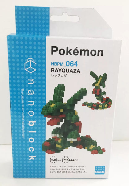 NANOBLOCK Pokemon Rayquaza 240 pieces building blocks NBPM 064