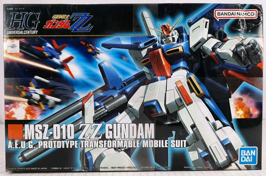 BANDAI HG MSZ-010 ZZ GUNDAM 111 HGUC 1:144 model kit DISTRESSED BOX
