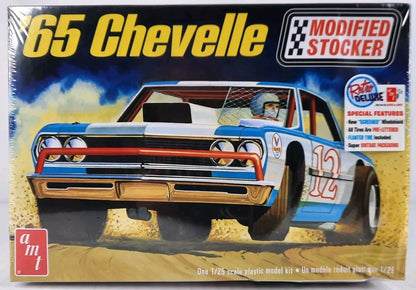 AMT 65 Chevelle Modified Stocker 1965 Chevy 1177 model kit 1/25 DISTRESSED BOX