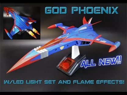 Academy Gatchaman GOD PHOENIX ship Battle of the Planets G force model kit