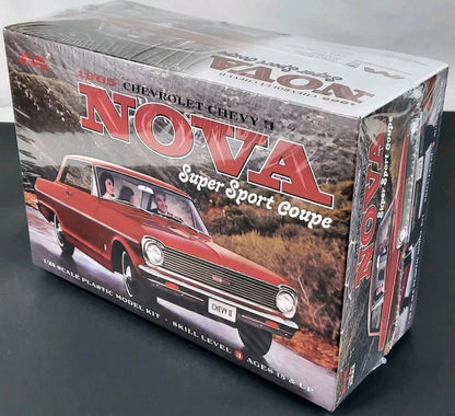 MOEBIUS 1965 Chevy II Nova Super Sport Coupe 65 chevrolet 1:25 model kit 2322