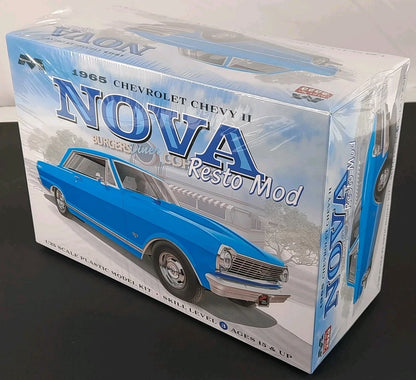 MOEBIUS 1965 Chevy II Nova Resto Mod Coupe 65 chevrolet 1:25 model kit 2323