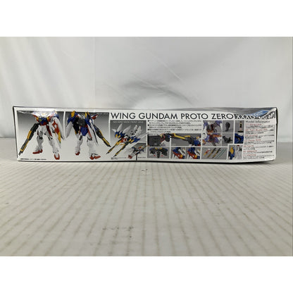 BANDAI MG Wing Gundam Proto Zero XXXG-00W0 EW 1:100 model kit DISTRESSED BOX