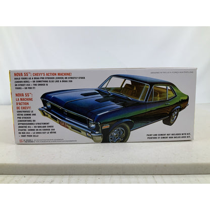 AMT 1972 Chevy Nova SS pro stocker 72 1:25 model kit DISTRESSED BOX