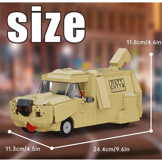 MOC Dumb & Dumber Movie Mutts Cuts Mobile Car Truck Building Block Set 499pcs