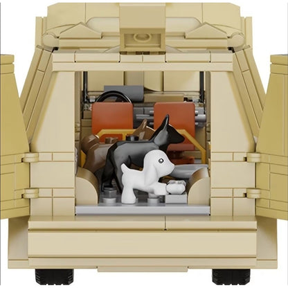 MOC Dumb & Dumber Movie Mutts Cuts Mobile Car Truck Building Block Set 499pcs