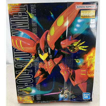 BANDAI MG Qubeley RED Gundam AMX-004-3 Mk-II ZZ 1:100 model kit DISTRESSED BOX