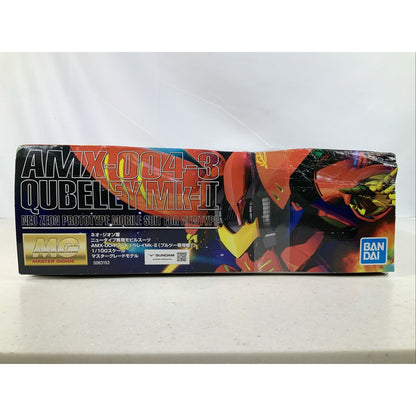 BANDAI MG Qubeley RED Gundam AMX-004-3 Mk-II ZZ 1:100 model kit DISTRESSED BOX