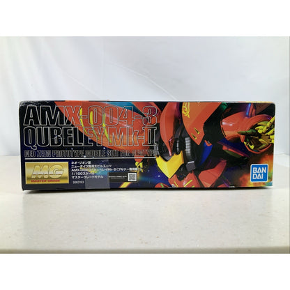 BANDAI MG Qubeley RED Gundam AMX-004-3 Mk-II ZZ 1:100 model kit DISTRESSED BOX