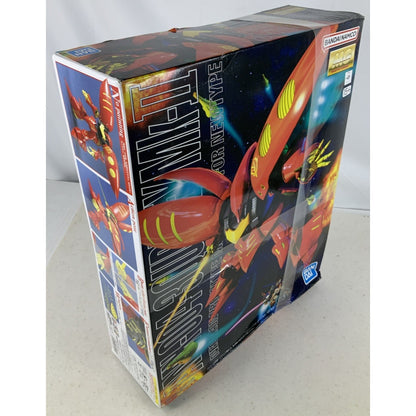 BANDAI MG Qubeley RED Gundam AMX-004-3 Mk-II ZZ 1:100 model kit DISTRESSED BOX