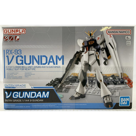 BANDAI EG RX-93 V Gundam entry grade gunpla 1:144 model kit DISTRESSED BOX