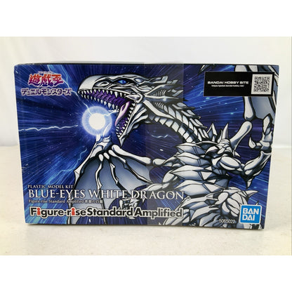 BANDAI Yu-Gi-Oh! Blue Eyes White Dragon Figure Rise model kit DISTRESSED BOX