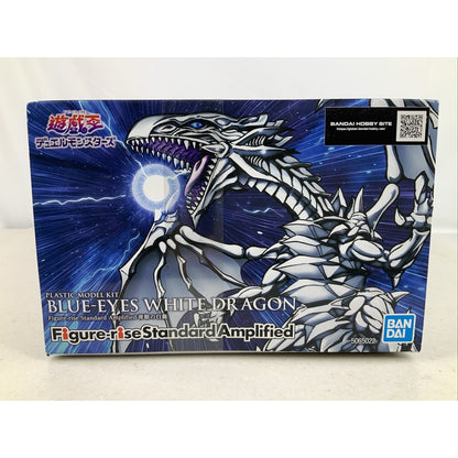 BANDAI Yu-Gi-Oh! Blue Eyes White Dragon Figure Rise model kit DISTRESSED BOX