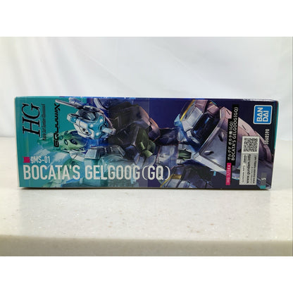 BANDAI GQ Bocata's Gelgoog Mobile Suit GMS-01 1:144 HG model kit DISTRESSED BOX