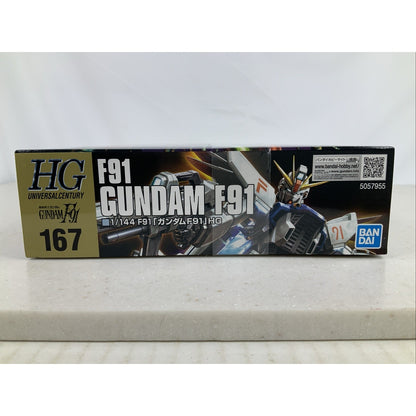 BANDAI HG Gundam F91 HGUC 167 1:144 model kit DISTRESSED BOX