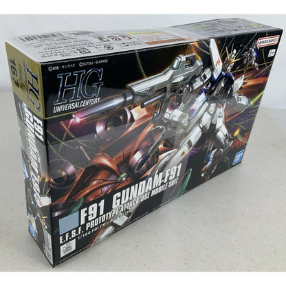 BANDAI HG Gundam F91 HGUC 167 1:144 model kit DISTRESSED BOX
