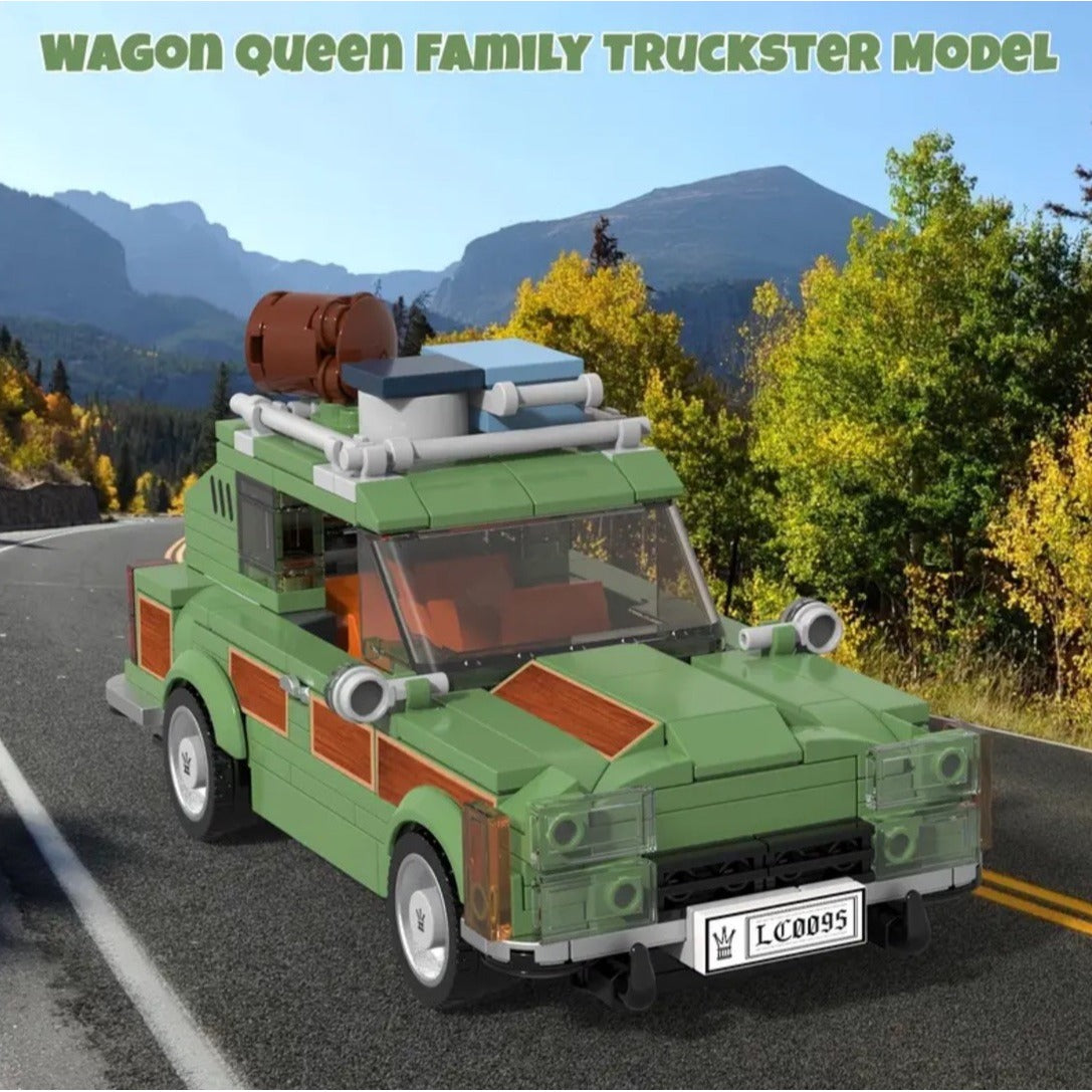 Griswold Vacation Family Truckster Station Wagon Building Block Brick Set MOC