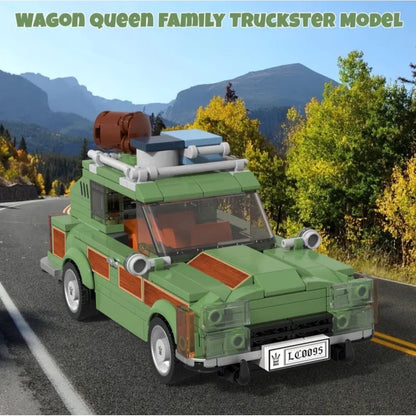 Griswold Vacation Family Truckster Station Wagon Building Block Brick Set MOC